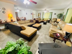 Smart TV, books, offices