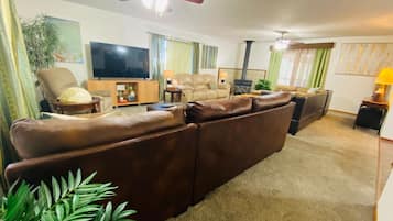 Smart TV, books, offices