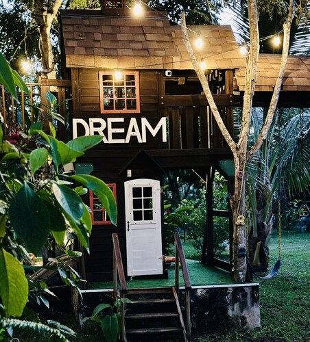 Jungle House in Cenote & Mayan Ruins Area & Tree House- 2miles from the beach.