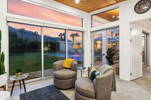 Outdoor pool, a heated pool - NEW! Fully remodeled MCM w/mtn views, pool, & large yard! Designed by HGTV star! (Palm Springs)