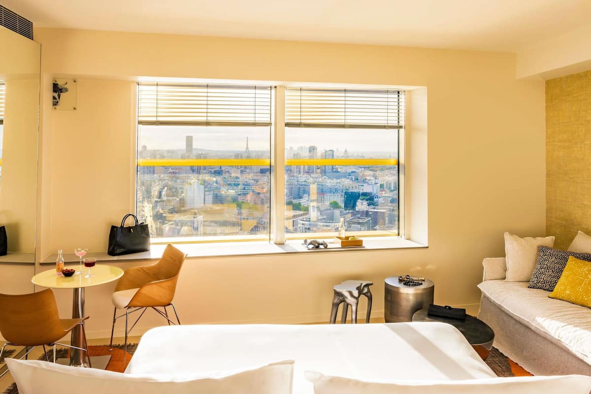 Junior Suite, 1 King Bed, Tower (Eiffel Tower panoramic bath, sunset)