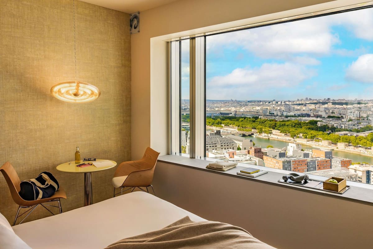 Premium bedding, pillowtop beds, in-room safe, desk