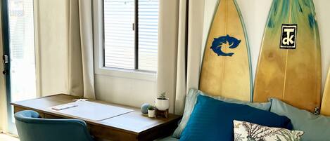 1 chambre, bureau, fer et planche à repasser, Wi-Fi gratuit