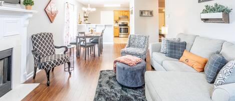 Smart-tv, böcker och datorskärmar