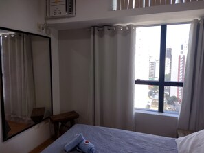 1 quarto, Wi-Fi de cortesia, roupa de cama