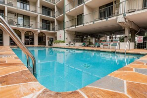 Indoor pool, outdoor pool