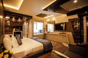 Minibar, bureau, chambres insonorisées, Wi-Fi gratuit