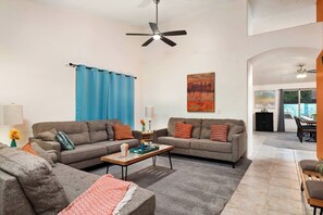 Área de sala de estar