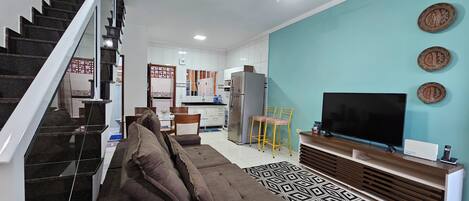 Smart-tv en een muziekbibliotheek