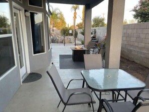 Outdoor dining