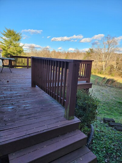 Private getaway...off the beaten path but accessible to main highway.