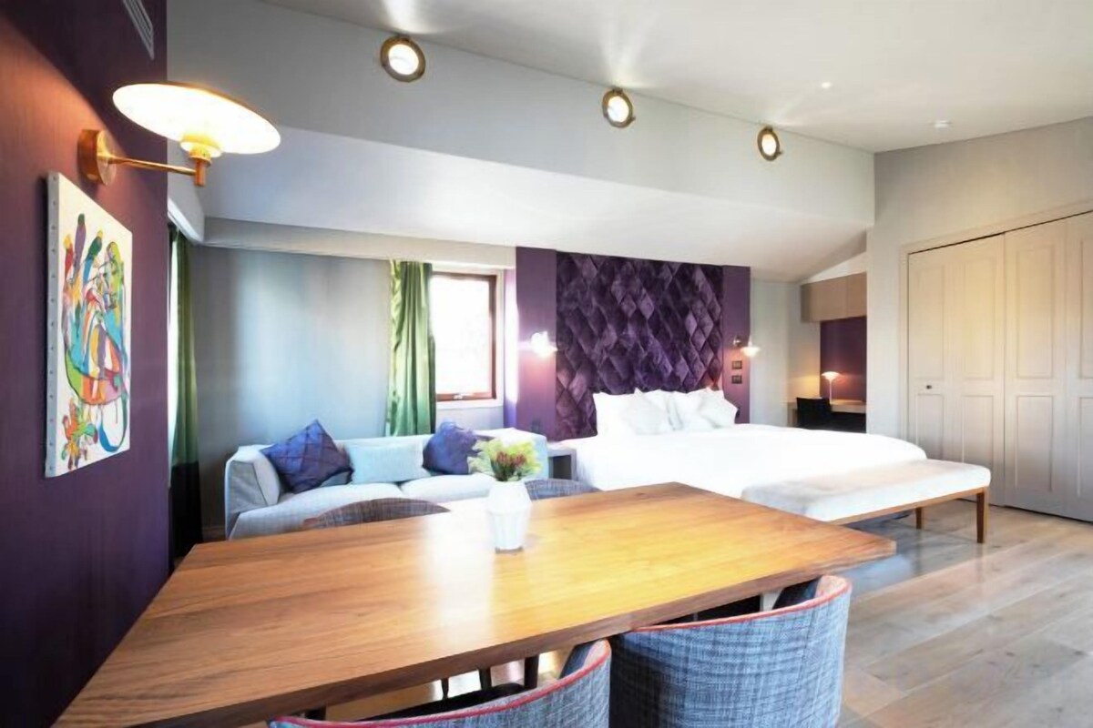 Peralatan tempat tidur premium, gebar bulu kapas, bar mini 