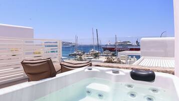 行政套房, 热水浴缸 | 水景