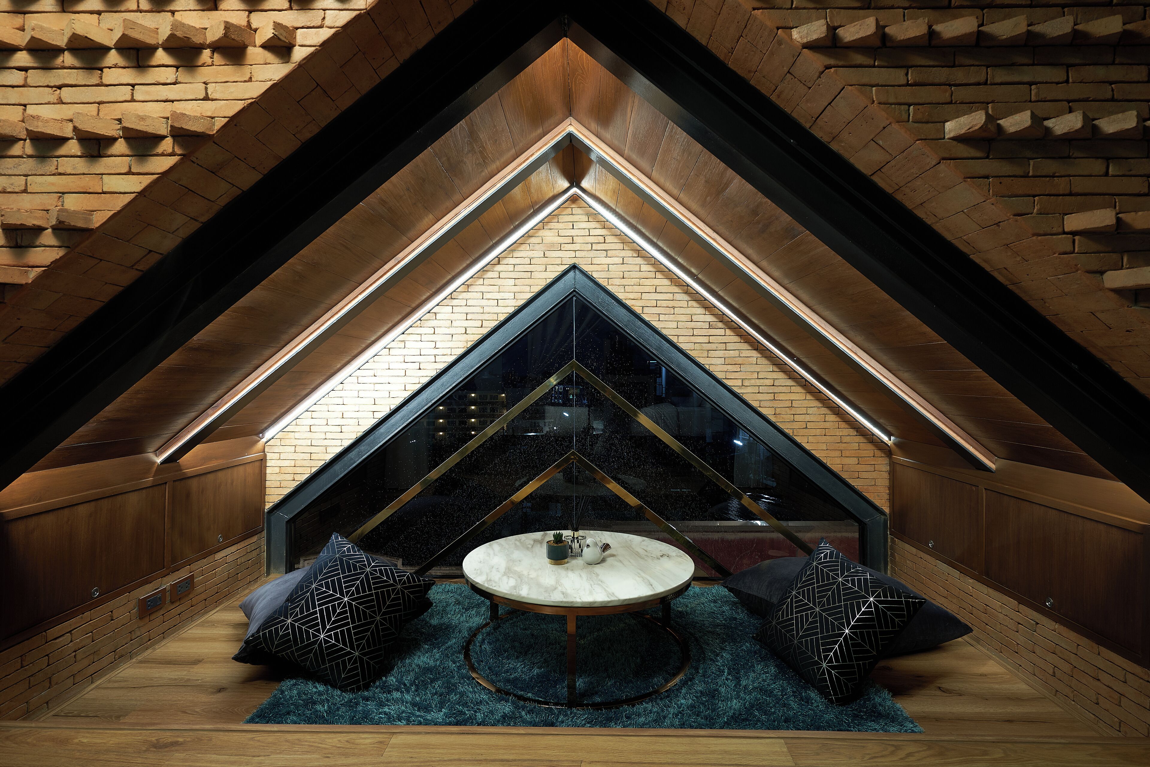 华丽客房, 1 张特大床 | 客房景观