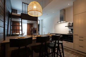 Family Studio, Sauna | Private kitchen | Cleaning supplies - Ski-Inn Kultakero (Pelkosenniemi)