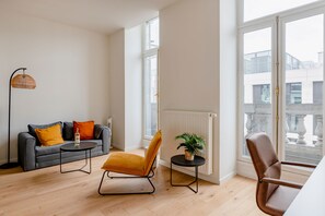 Deluxe Apartment | Living area - Brussels Center Royal (Brussels)