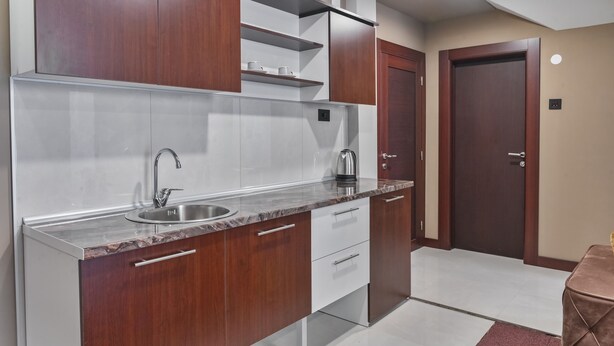 Royal Apartment | Private kitchen | Fridge