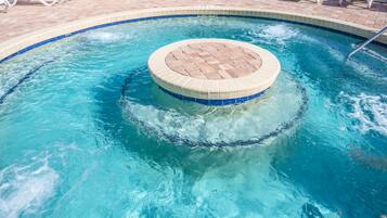 Indoor pool, a heated pool