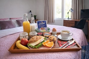 Daily to-go breakfast for a fee