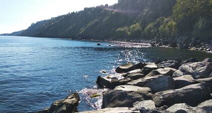 Villa With Large Garden Close to the Sea, Between Etna and Taormina