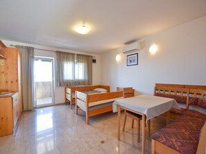 Apartment (One Bedroom Apartment with Terrace an) | Living room