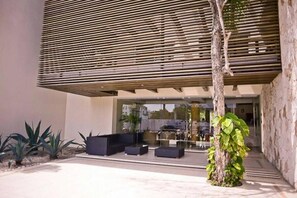 Apartment, 2 Bedrooms, Balcony, Garden View | Property grounds