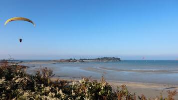 Accommodatie ligt op het strand