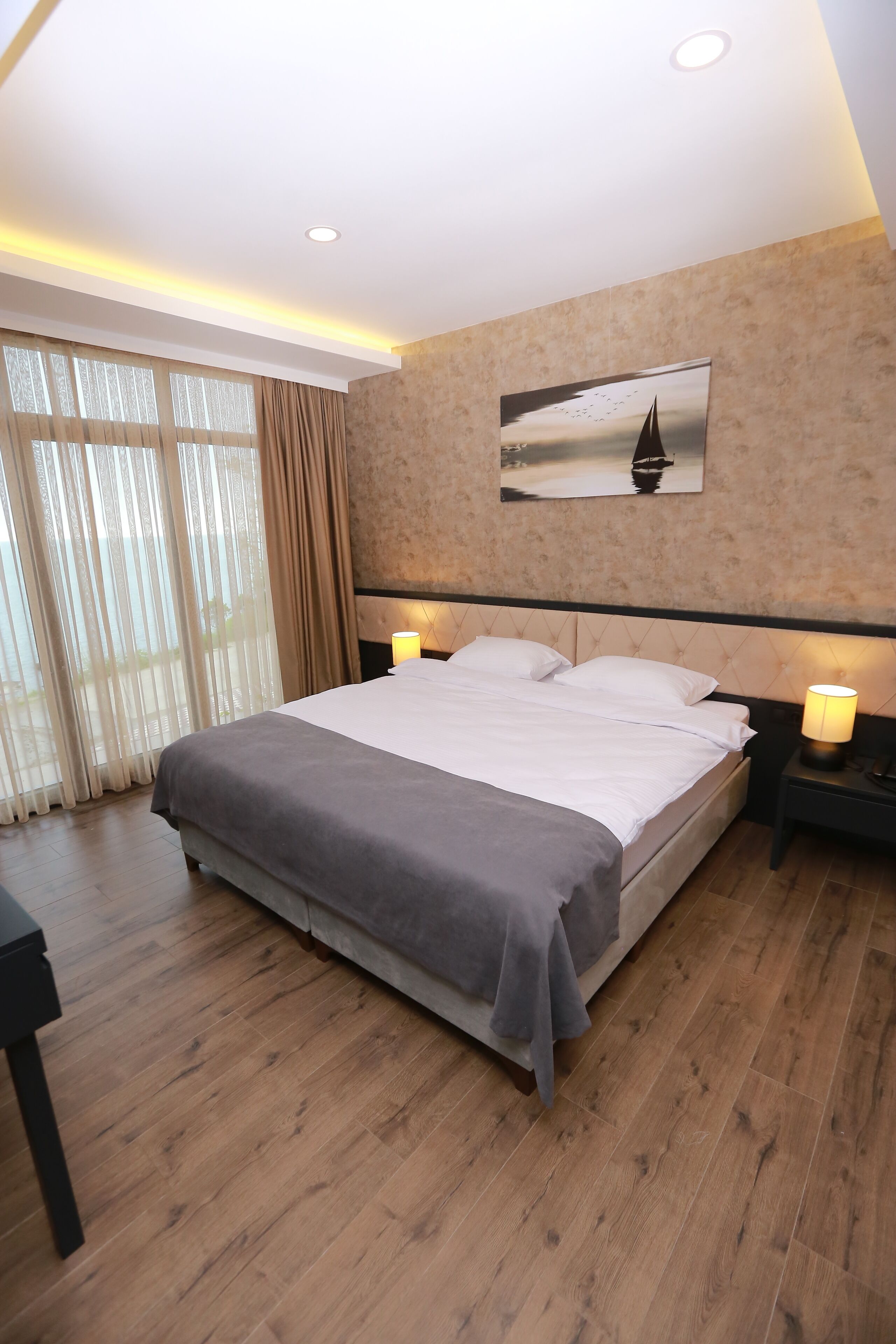 Standardzimmer, Nichtraucher, Meerblick | Laptopgeeigneter Arbeitsplatz, kostenloses WLAN