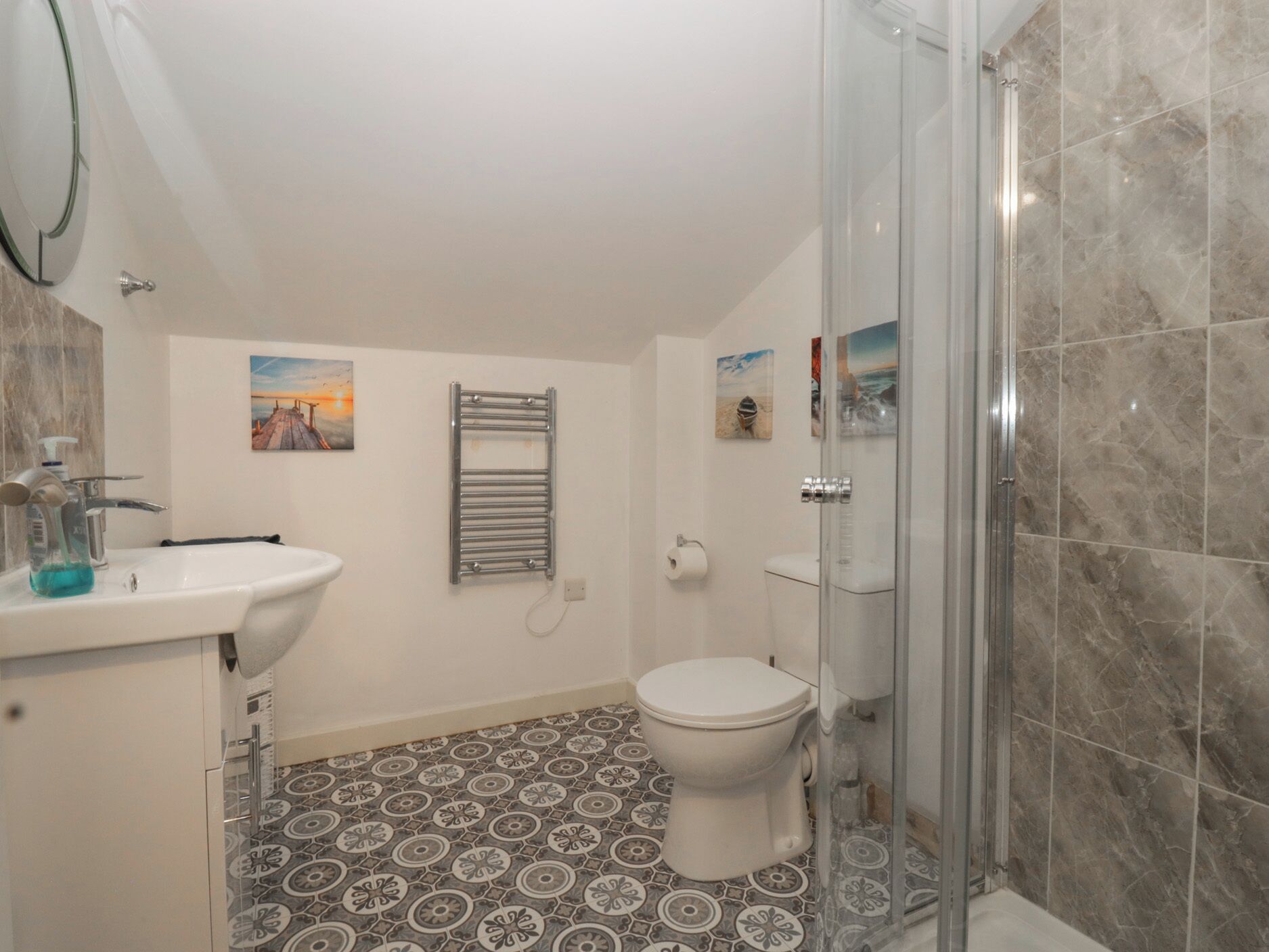Ferienhaus | Badezimmer | Dusche