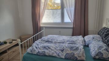 1 Schlafzimmer, kostenloses WLAN, Bettwäsche