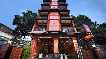 Facciata della struttura