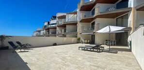 Outdoor dining - Apartment 'Cucurrox' with Sea View, Shared Pool & Wi-Fi (TORROX)