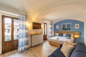 1 makuuhuone, silitysrauta/-lauta, ilmainen Wi-Fi, vuodevaatteet