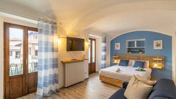 1 bedroom, iron/ironing board, travel crib, WiFi (free)