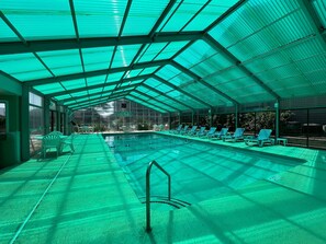 Indoor pool, outdoor pool - Heron Pointe D-7 by Palmetto Vacations (Myrtle Beach)