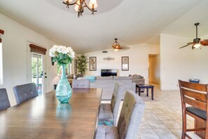 Dining - Yuma Family Home w/ Covered Patio + Grill! (Yuma)