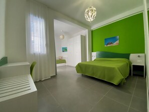 Family Quadruple Room | In-room safe, individually decorated, individually furnished, desk - Dependance Hotel Arte Mare  (San Vito Lo Capo)