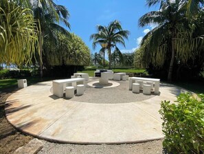 Overnattingsstedets uteområder