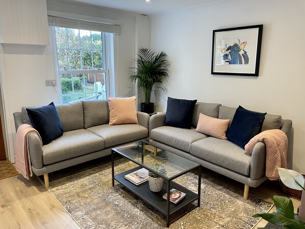 TV connectée, cheminée