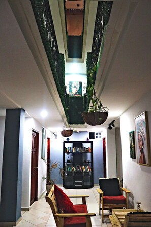 Sitzecke in der Lobby