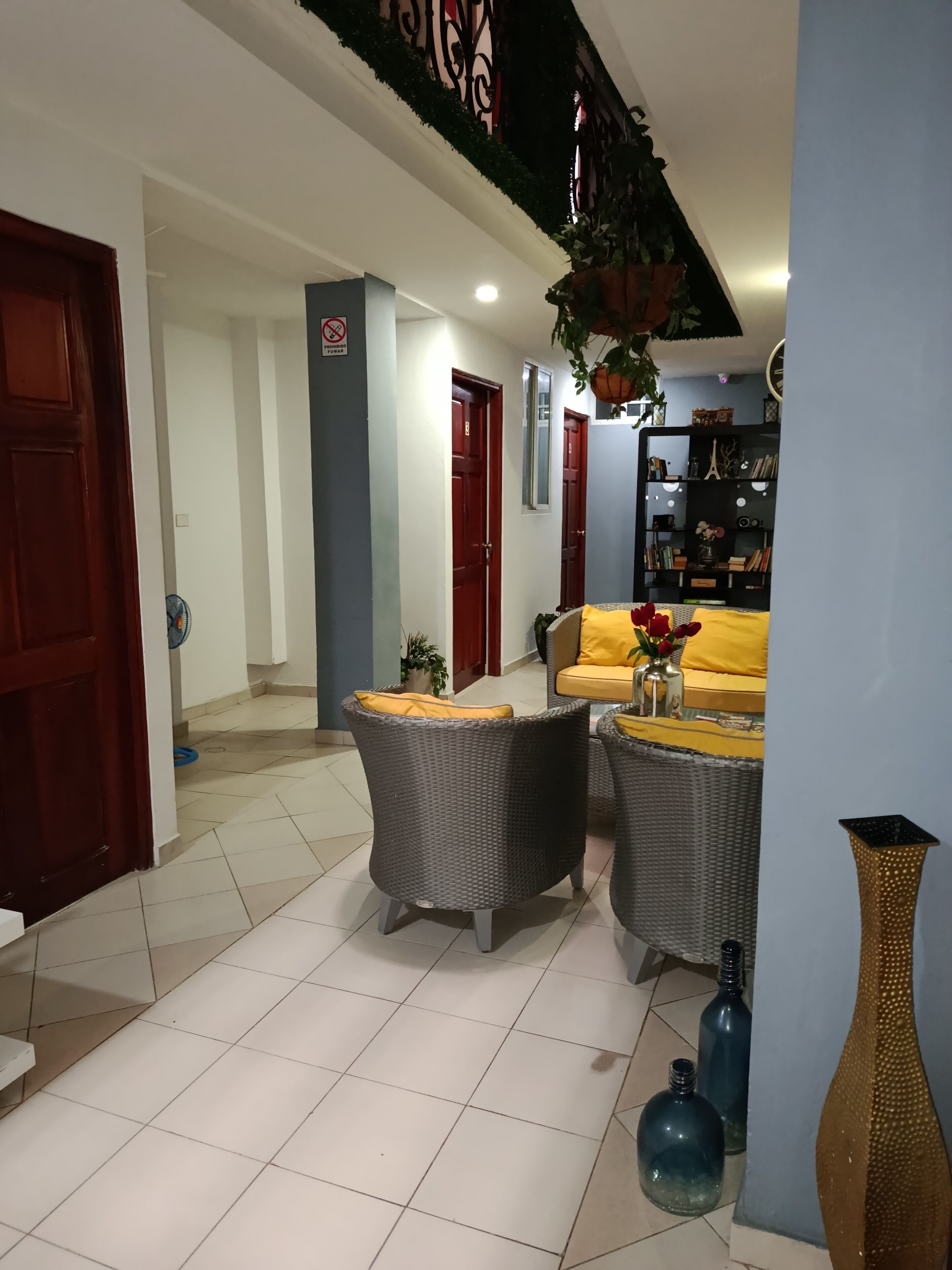 منطقة الجلوس في الردهة