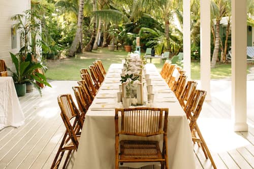 Outdoor dining