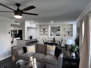 TV connectée, cheminée