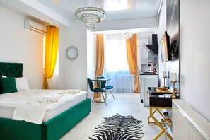 Comfort Room | 1 bedroom, premium bedding, iron/ironing board, free WiFi - Apartamente Stefan Resort 2 (Navodari)