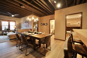 Dining - Modern Rustic 2BR Condo in Downtown Minocqua—Walk to Shops, Dining & Lake (Minocqua)