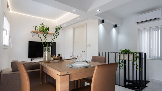 City Duplex | Living area | TV - Marina Studios (Cospicua)