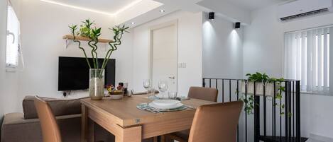 City Duplex | Living area | TV