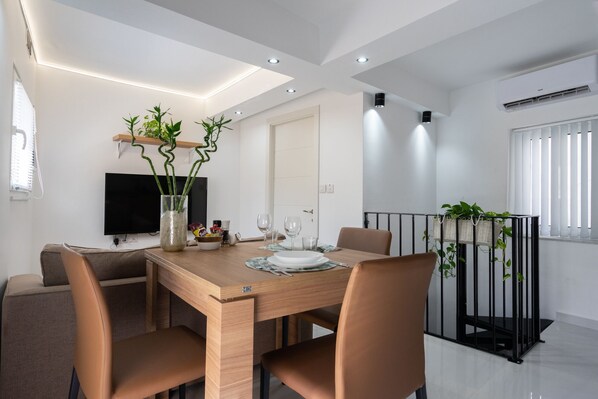 Appartement Duplex Ville | Coin séjour