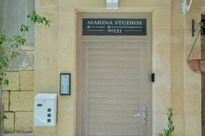 Façade de l’hébergement