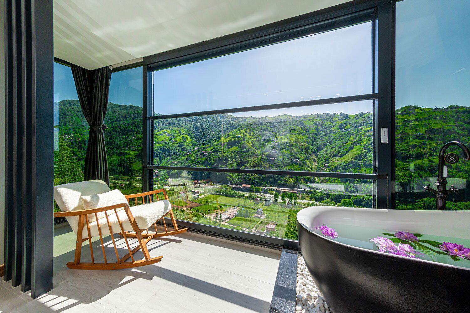 Exclusive-Apartment | Wohnbereich | Fußbodenheizung